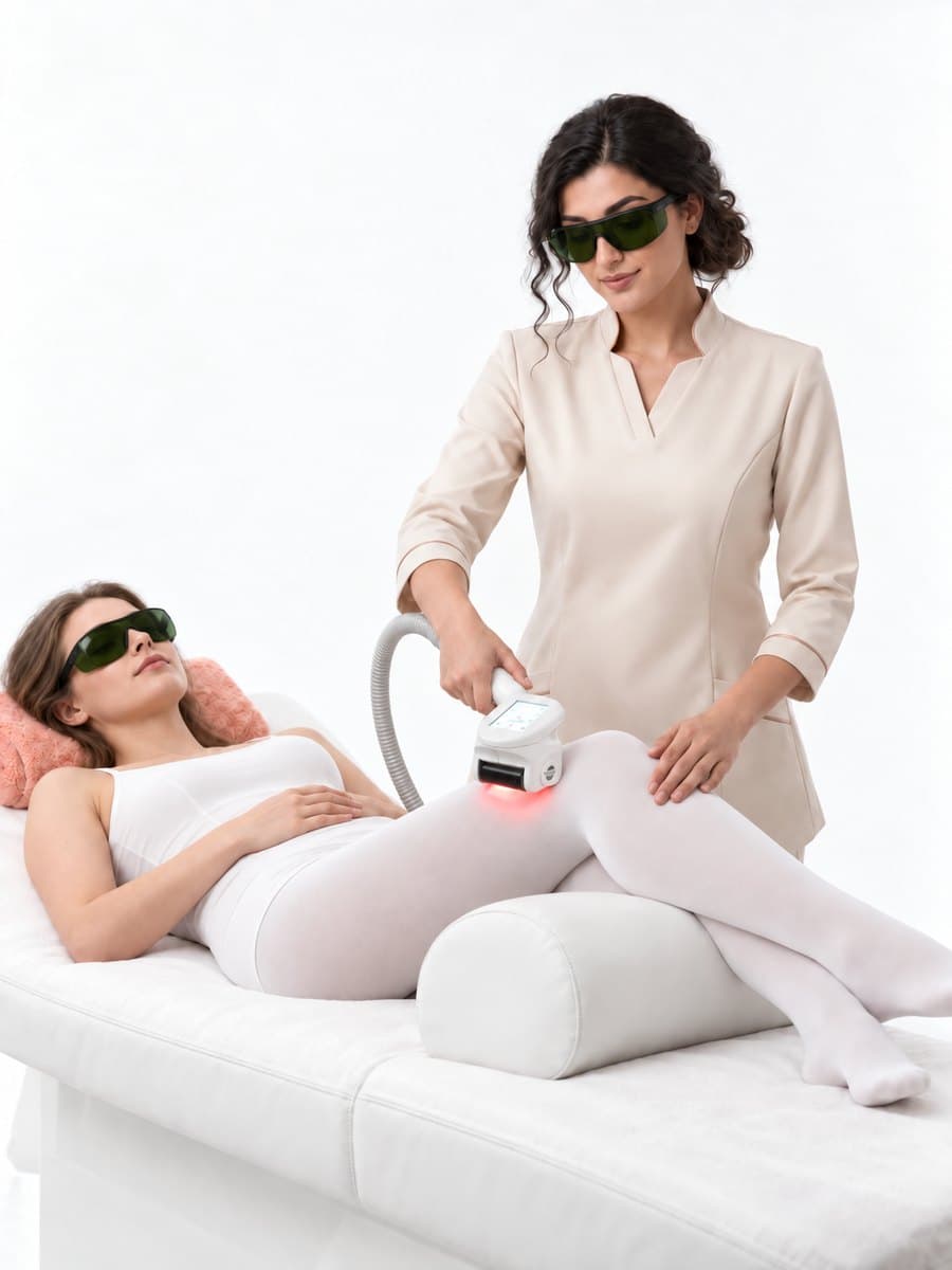 Процедура ICOONE Laser на ногах в медцентре «Импульс»