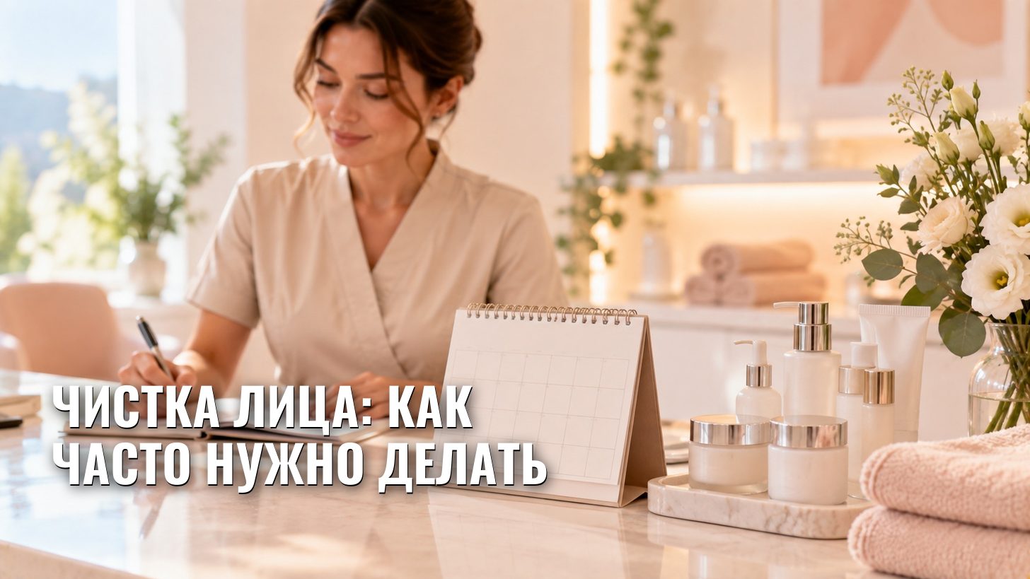 Чистка лица: как часто нужно делать