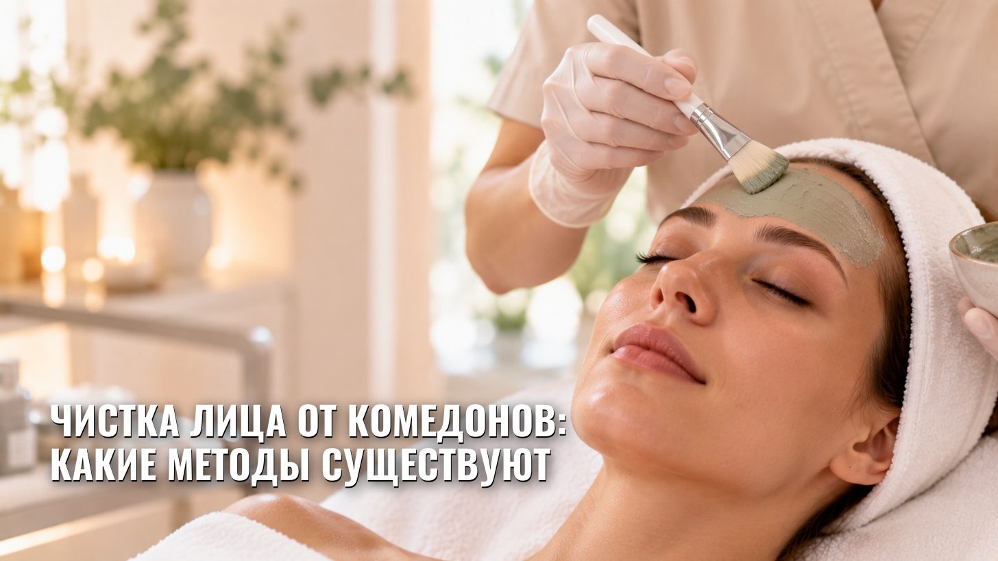 Чистка лица от комедонов: какие методы существуют