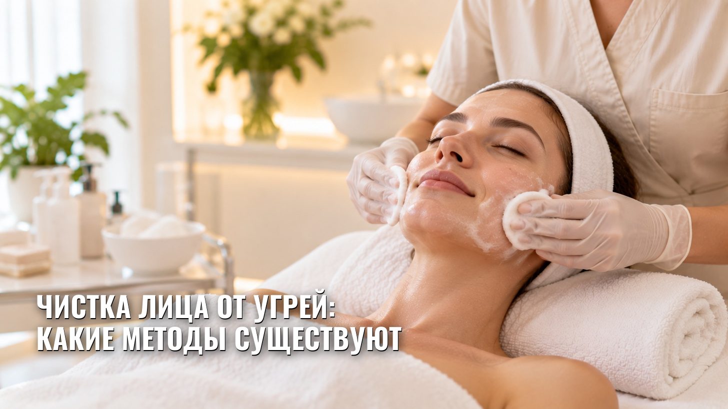 Чистка лица от угрей: какие методы существуют