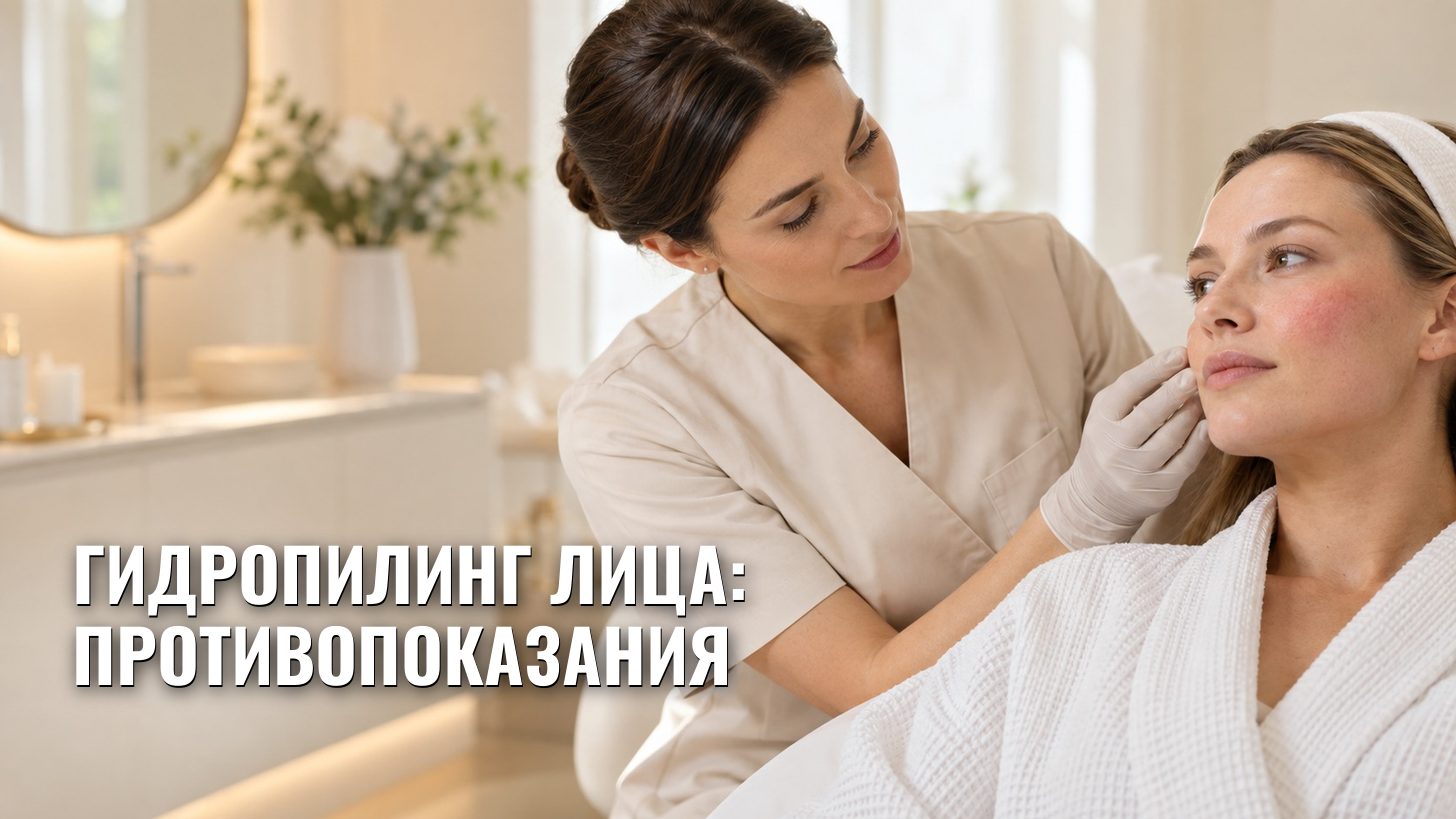 Гидропилинг лица: противопоказания