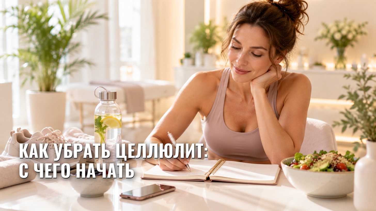Как убрать целлюлит: с чего начать