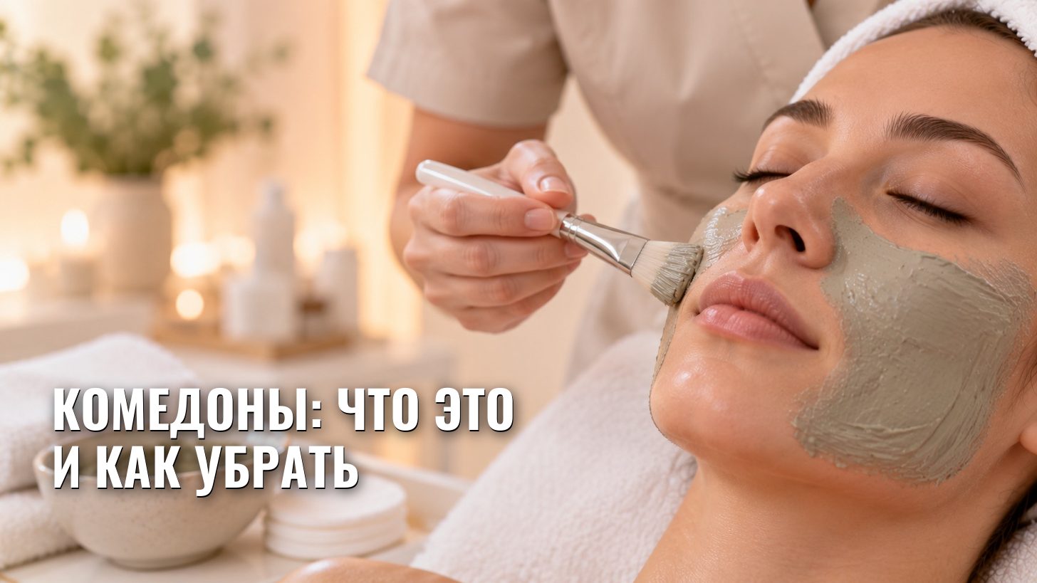 Комедоны: что это и как убрать