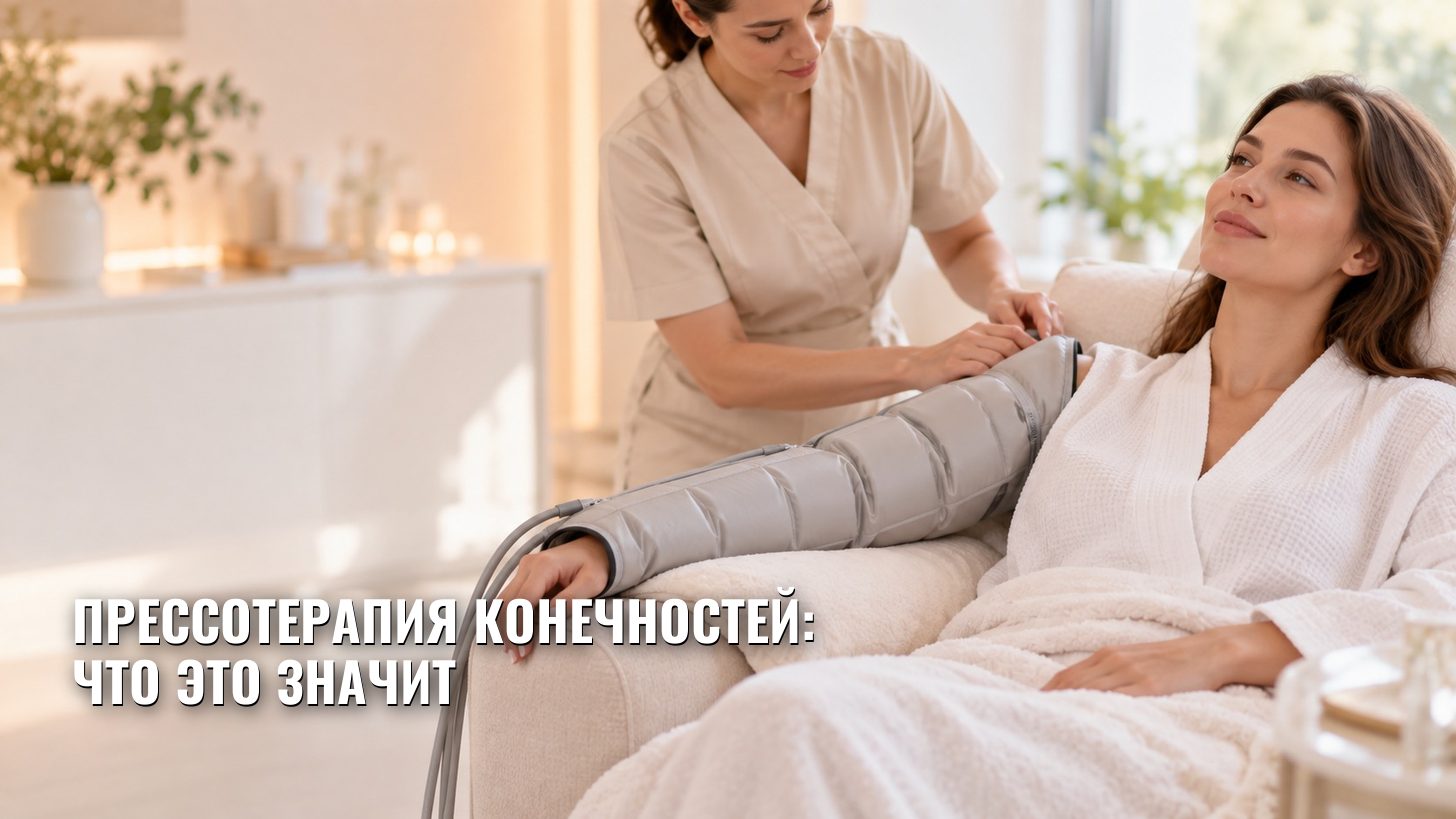 Прессотерапия конечностей: что это значит