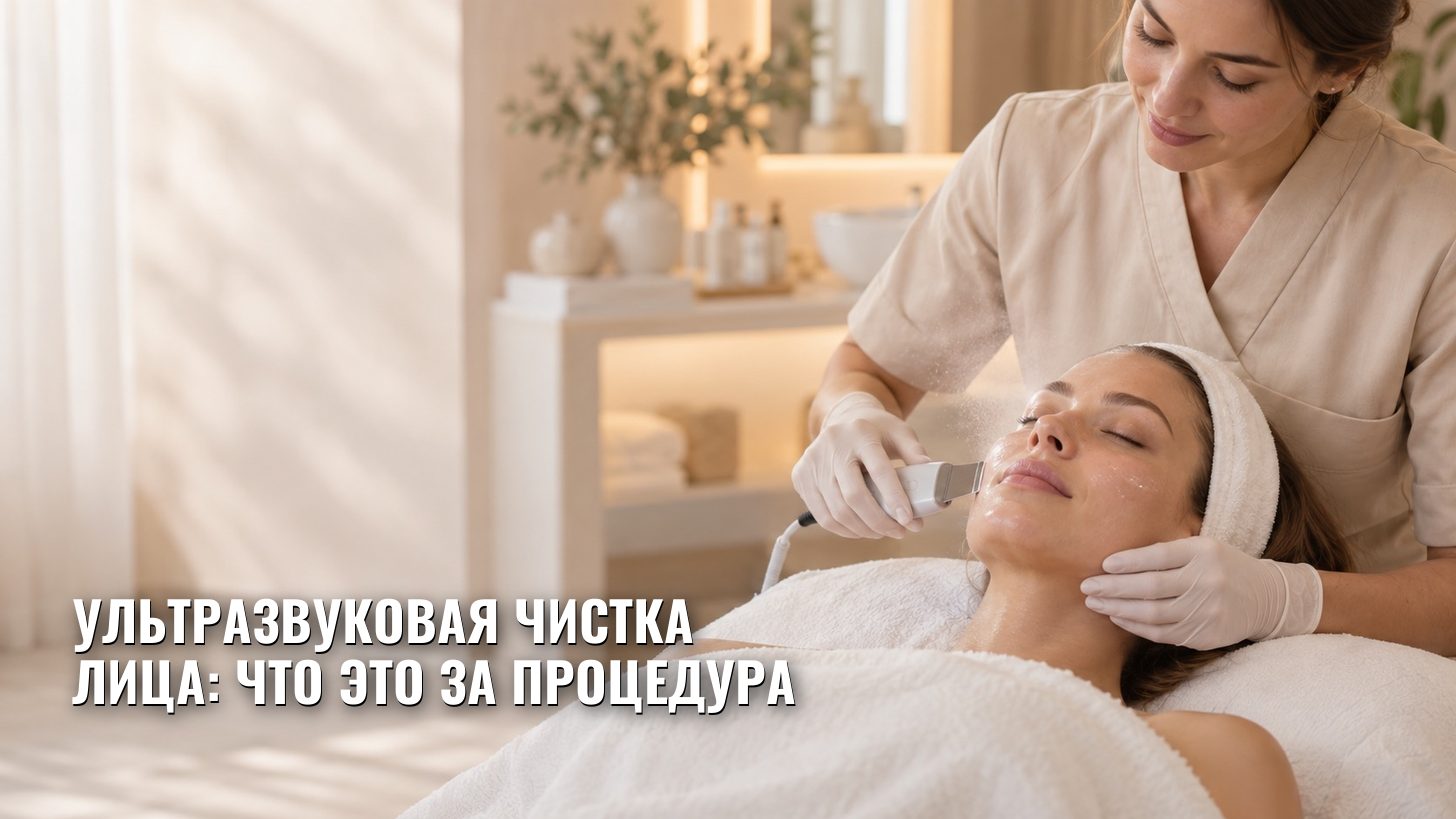 Ультразвуковая чистка лица: что это за процедура