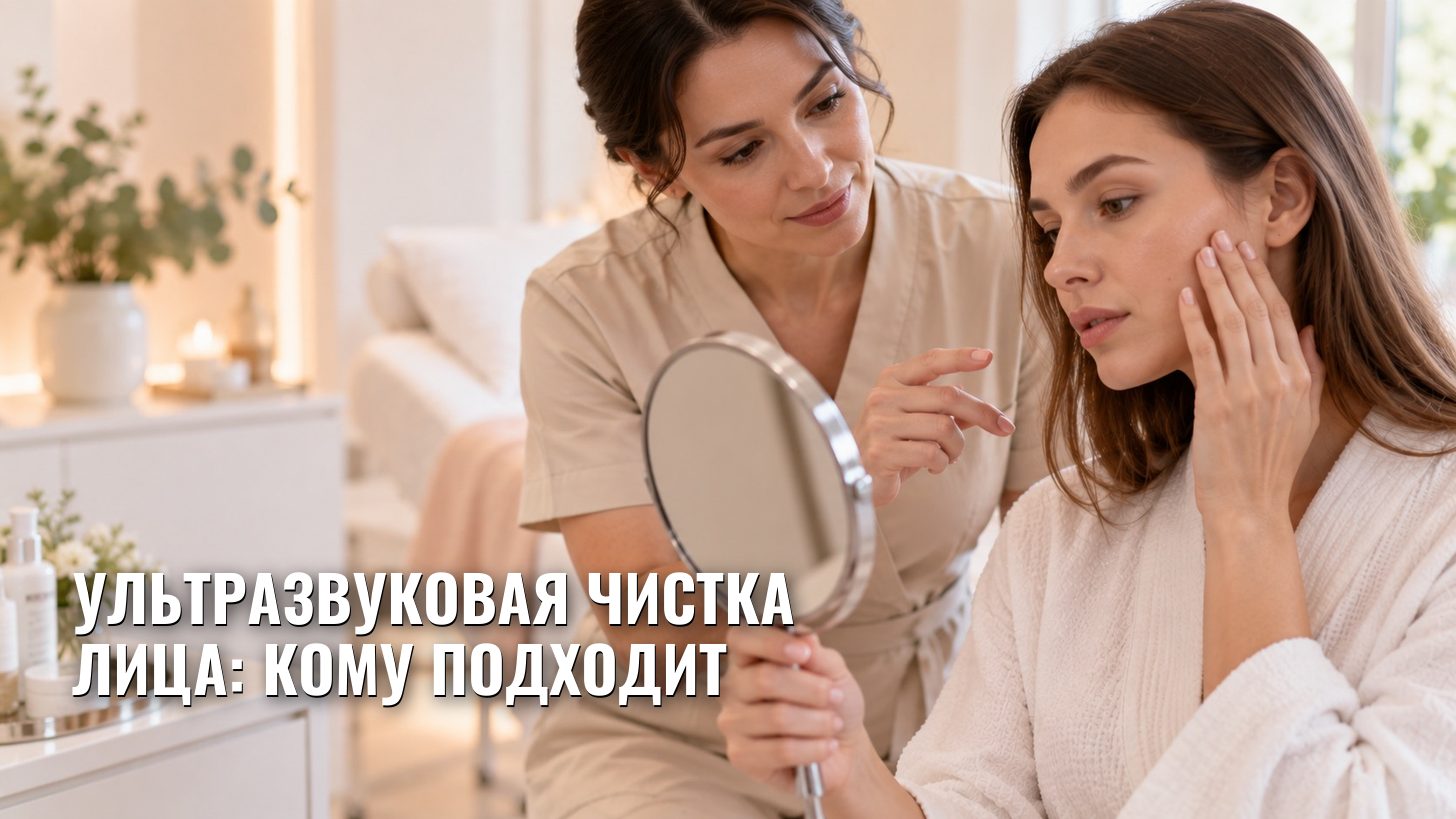 Ультразвуковая чистка лица: кому подходит